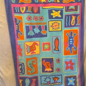 Vintage rainbow Gymboree Beach Towel